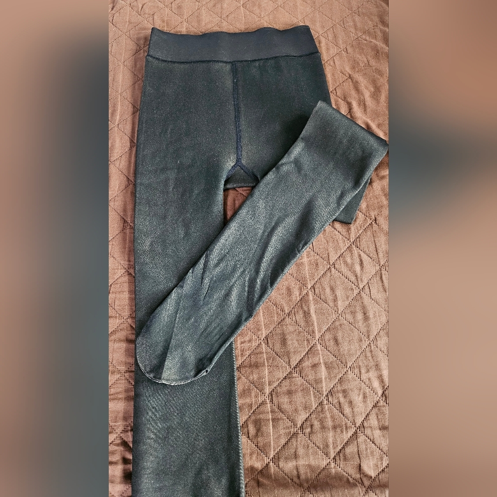 New Fleeced-lined tights, women's size small